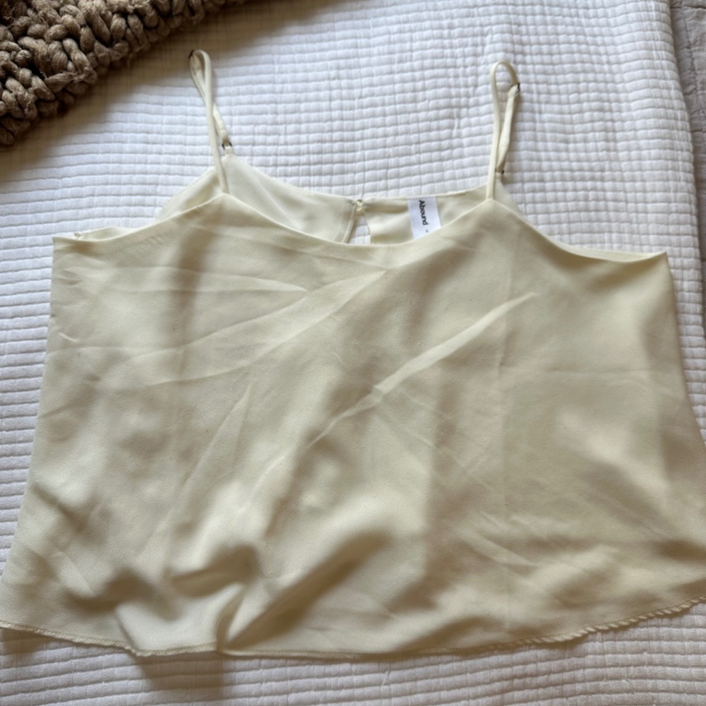 Abound V-Neck Swing Camisole, Size L, Ivory